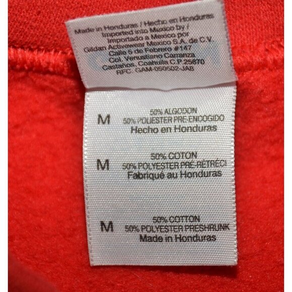 World Golf Hall of Fame Embroidered Logo Red Sweatshirt Size M Golf Lovers - Picture 7 of 8